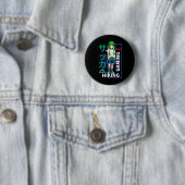Ein Mädchen, das Anime Liebe Button (Beispiel)