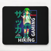 Ein Mädchen, das Anime Liebe Mousepad (Vorne)