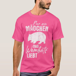 Ein Mädchen, das Australien Lieben macht T-Shirt