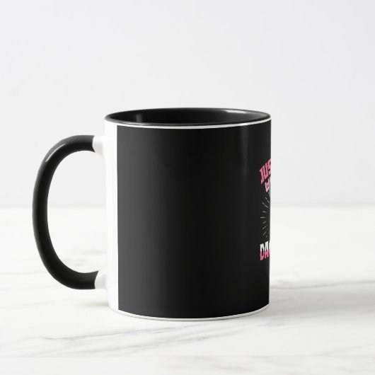 Ein Mädchen, das Dackel Lieben Tasse (Links)