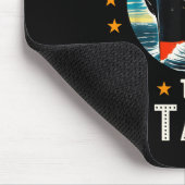Ein Mädchen, das die RMS-Titanic-Mädchen liebt Mousepad (Ecke)