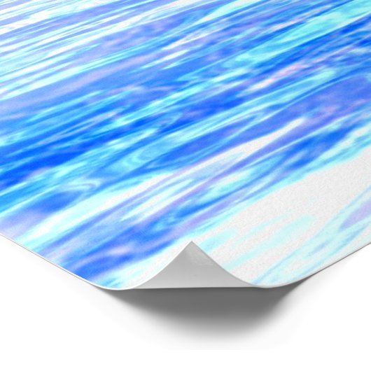 Ein Mädchen, das Flute spielt Poster (Ecke)