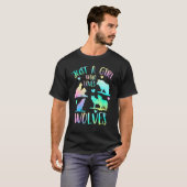 ein Mädchen, das Wölfe Liebe T-Shirt (Vorne ganz)