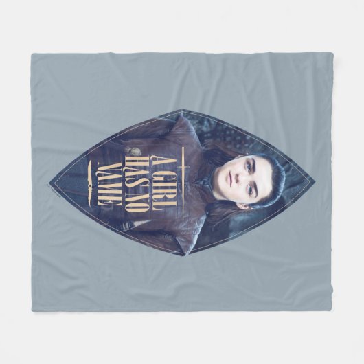 "Ein Mädchen hat keinen Namen" Arya Stark Graphic Fleecedecke (Vorderseite (Horizontal))
