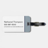 "Ein Mädchen hat keinen Namen" Arya Stark Graphic Gepäckanhänger (Rückseite horizontal)