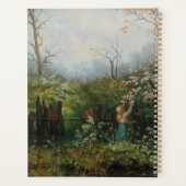 Ein Mädchen im Garten - Olga Wisinger-Florian Planer (Rückseite)