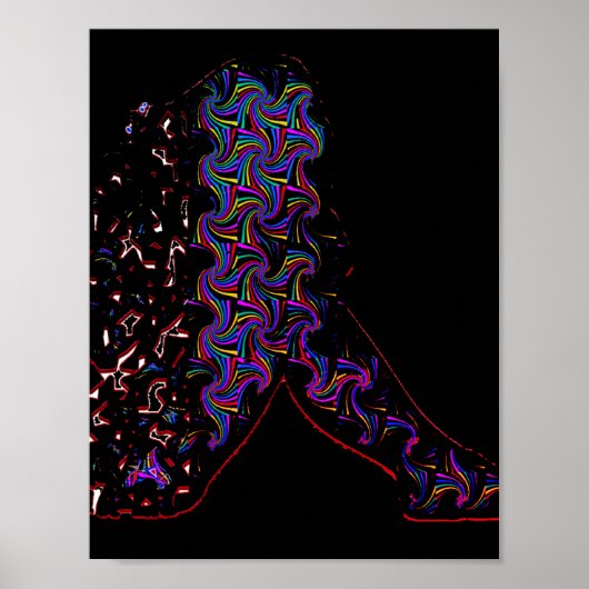 Ein Mädchen in Not-Wandposter-Kunst Poster (Vorne)