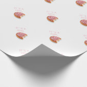 ein Mädchen ist geboren Geschenkpapier (Ecke)