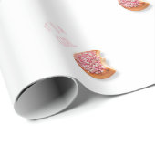 ein Mädchen ist geboren Geschenkpapier (Rolleneckpunkt)