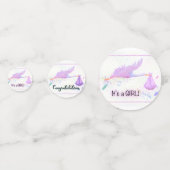 ein Mädchen Konfetti (Vorderseiten)