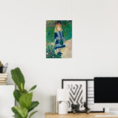 Ein Mädchen mit einer Wasserdose Poster (Heimbüro)