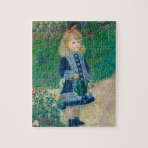 Ein Mädchen mit einer Wasserdose Puzzle