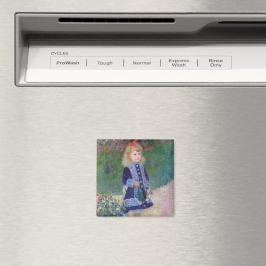 Ein Mädchen mit einer Wasserdose, Renoir Magnet (In Situ (Geschirrspüler))
