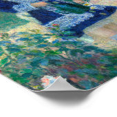 Ein Mädchen mit einer Wasserdose von Pierre-August Poster (Ecke)