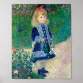 Ein Mädchen mit einer Wasserdose von Pierre-August Poster (Vorne)