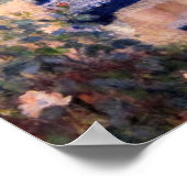 Ein Mädchen mit einer Wasserdose von Pierre Renoir Poster (Ecke)