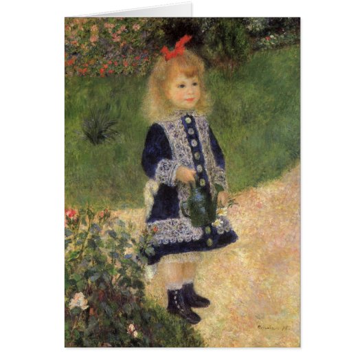 Ein Mädchen mit Wasserkocher von Pierre Renoir (Vorne)