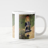 Ein Mädchen mit Wasserkocher von Pierre Renoir Jumbo-Tasse (Rechts)