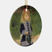 Ein Mädchen mit Wasserkocher von Pierre Renoir Keramik Ornament (Rechts)
