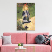 Ein Mädchen mit Wasserkocher von Pierre Renoir Leinwanddruck (Insitu (Wohnzimmer))