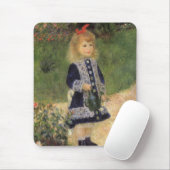 Ein Mädchen mit Wasserkocher von Pierre Renoir Mousepad (Mit Mouse)
