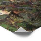 Ein Mädchen mit Wasserkocher von Pierre Renoir Poster (Ecke)