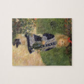 Ein Mädchen mit Wasserkocher von Pierre Renoir Puzzle (Horizontal)
