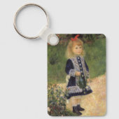 Ein Mädchen mit Wasserkocher von Pierre Renoir Schlüsselanhänger (Vorderseite)