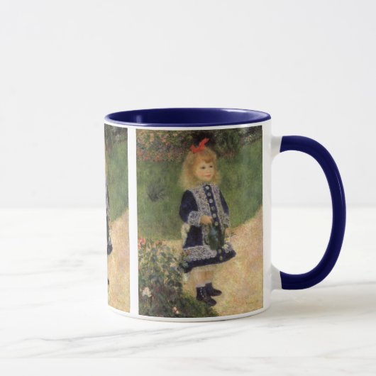 Ein Mädchen mit Wasserkocher von Pierre Renoir Tasse (Rechts)