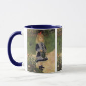 Ein Mädchen mit Wasserkocher von Pierre Renoir Tasse (Links)
