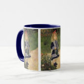 Ein Mädchen mit Wasserkocher von Pierre Renoir Tasse (Vorderseite Links)