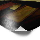 Ein Mädchen schreiben, Pet Goldfinch von Henriette Fotodruck (Ecke)