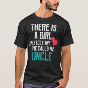 Ein Mädchen stahl mein Herz nennt mich Onkel Niedl T-Shirt