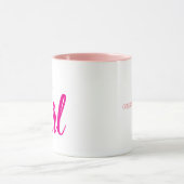 ein Mädchen Tasse (Zentrum)