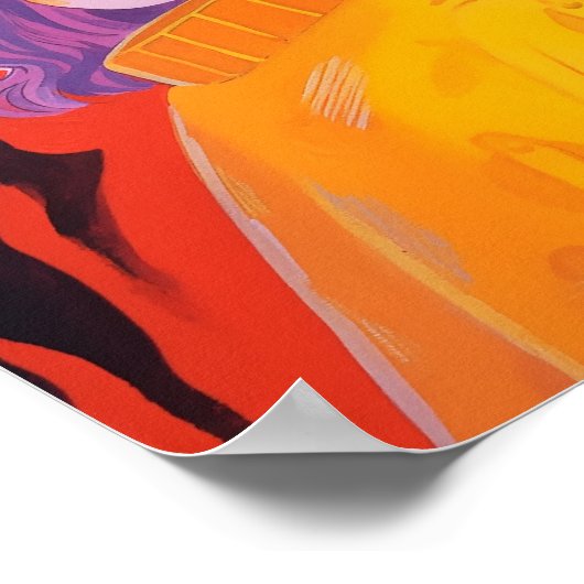 Ein Mädchen und ein Geist Poster (Ecke)