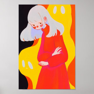 Ein Mädchen und ein Geist Poster