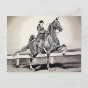 Ein Mädchen und ein Traum von Linda Dalziel Postkarte