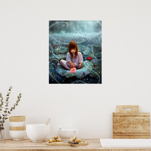 Ein Mädchen und eine sieben Feen 3 Poster (Küche)