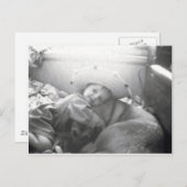 Ein Mädchen und ihr Hund... Postkarte (Vorne/Hinten)