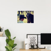 Ein Mädchen und ihr Pferd Poster (Heimbüro)