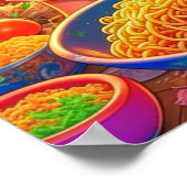 Ein Mädchen und ihr Ramen Anime Poster (Ecke)