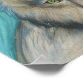 Ein Mädchen und ihr Wolf-Poster Poster (Ecke)