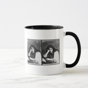 Ein Mädchen von Chioggia träumend von ihren Lieb Tasse