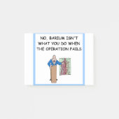 Ein Mädelwitz Post-it Klebezettel (Vorderseite)