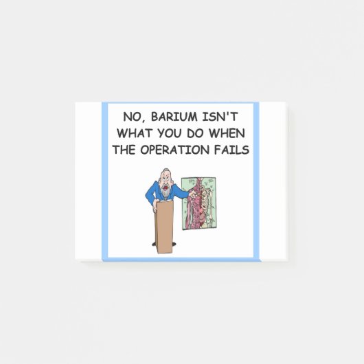 Ein Mädelwitz Post-it Klebezettel (Vorderseite)