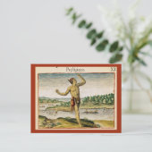 Ein Magier aus Virginia Postkarte (Stehend Vorderseite)