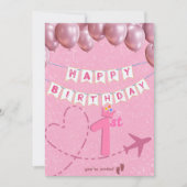 Ein magischer 1. Geburtstagsbash! Einladung (Vorderseite)