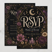 „Ein magischer Abend erwartet Sie“ RSVP (Vorne/Hinten)