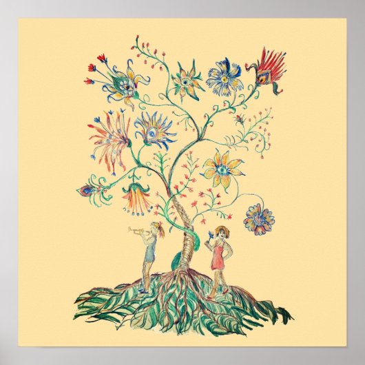 Ein magischer Baum Poster (Vorne)
