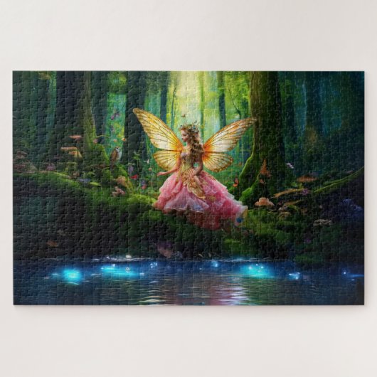 Ein magischer Feenwald Puzzle (Horizontal)